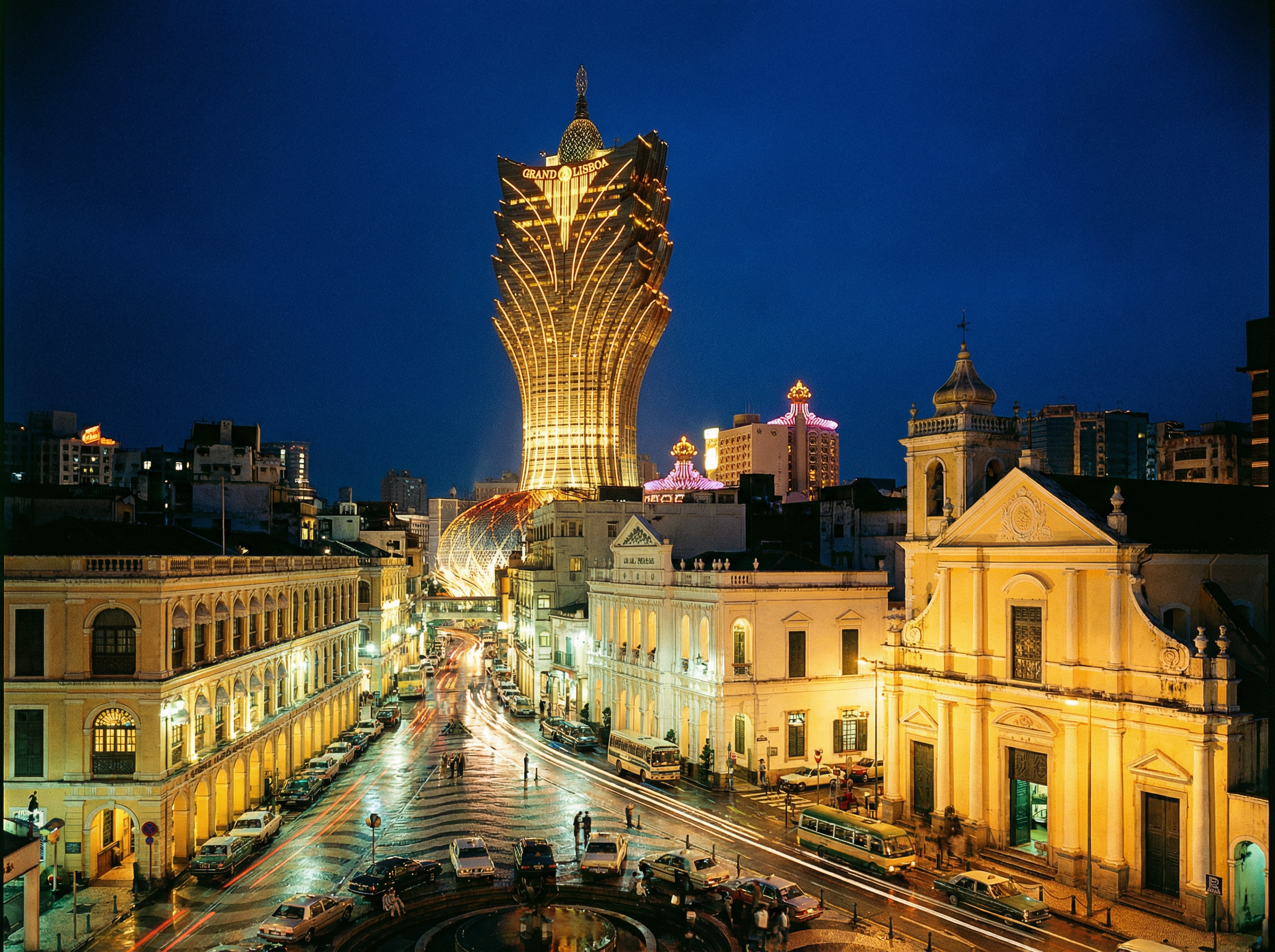 澳门银河 - 新葡京娱乐场夜景