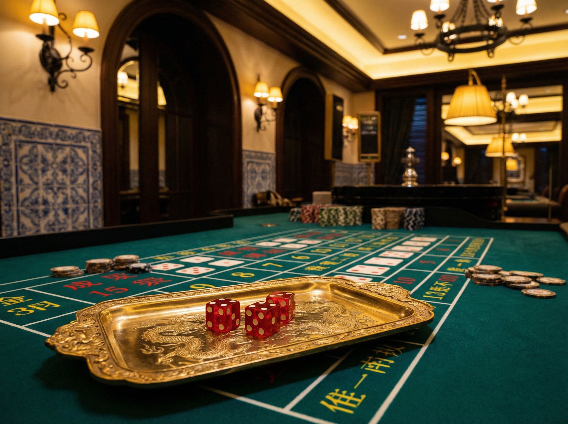 澳门银河 - 骰宝游戏桌