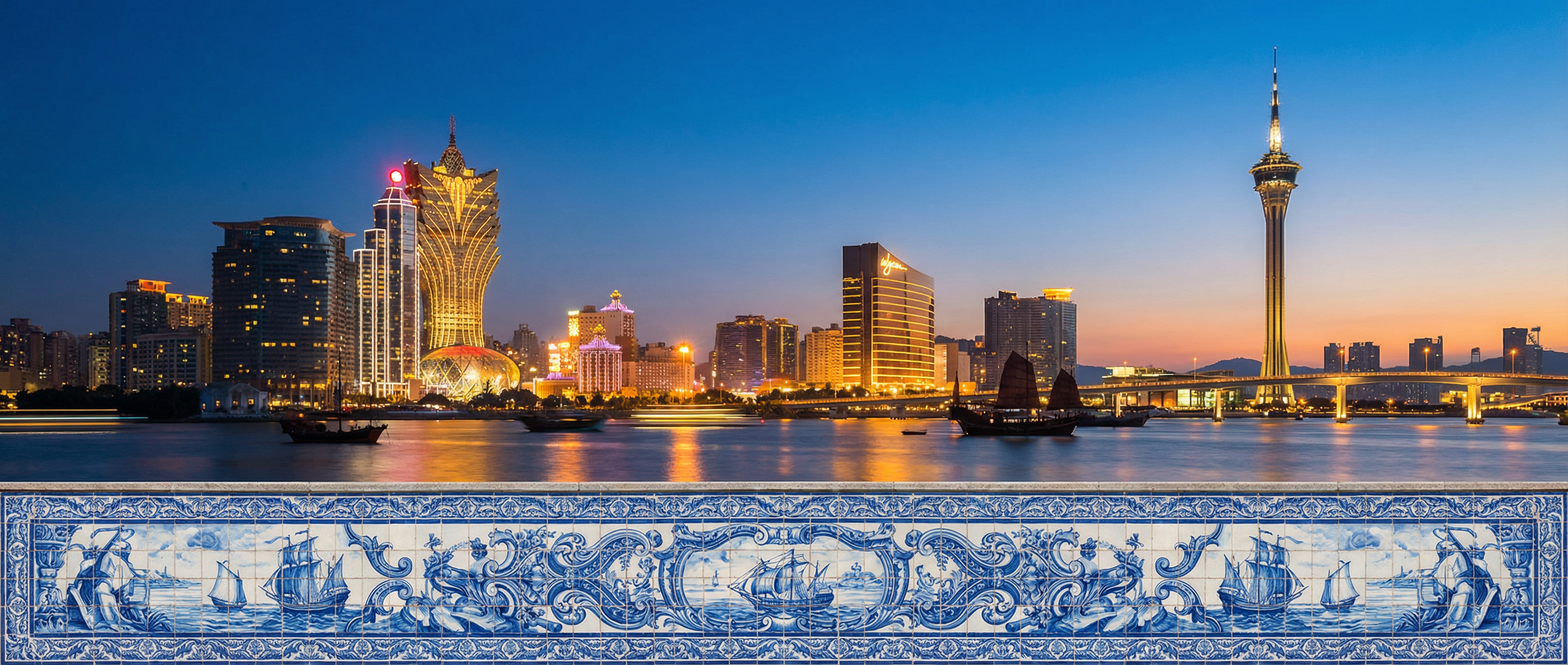 澳门银河 - 澳门天际线全景