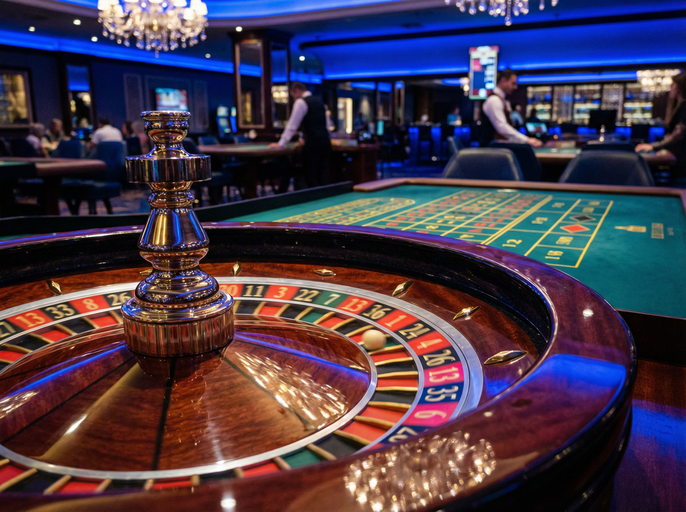 澳门银河 - 赌场轮盘特写